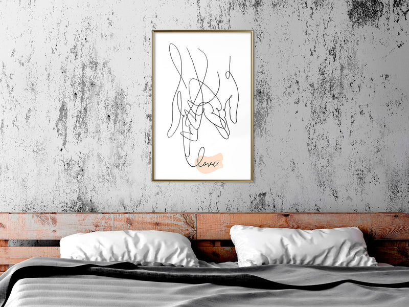 Poster - Complicated Love  - goud