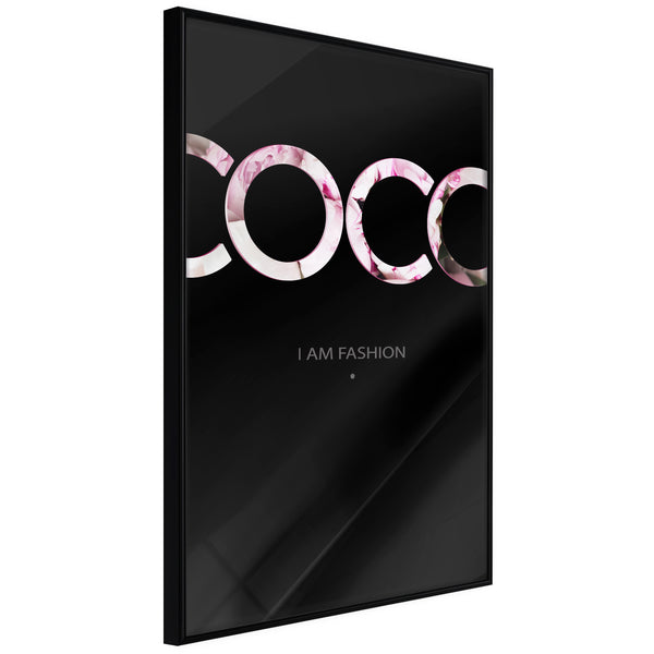 Poster - Coco  - zwart