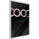 Poster - Coco  - wit