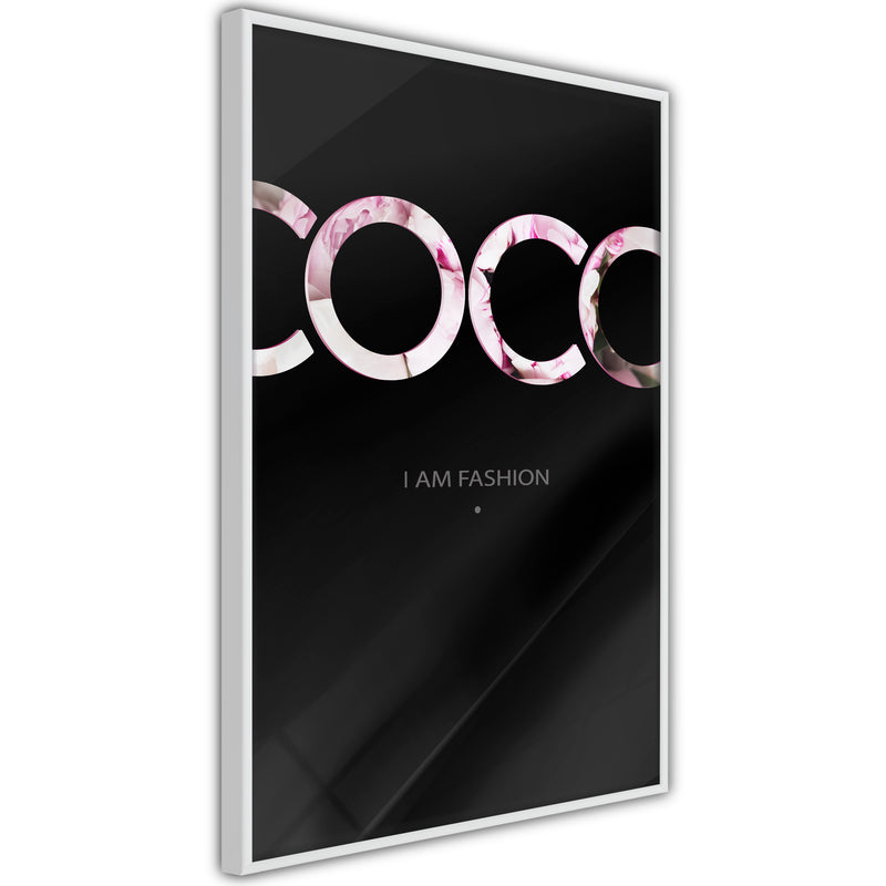 Poster - Coco  - wit