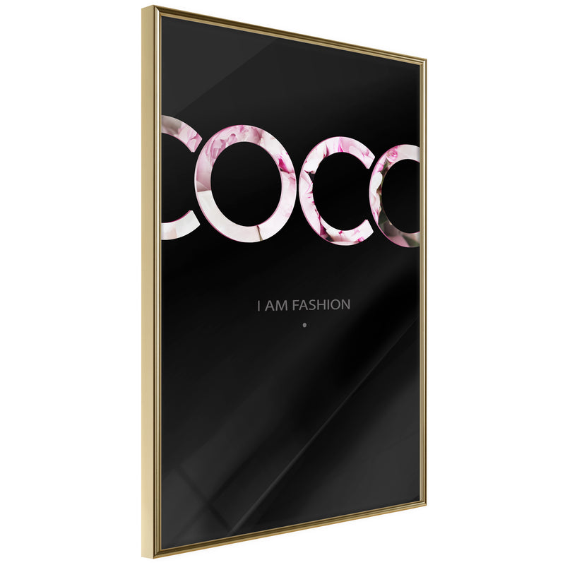 Poster - Coco  - goud