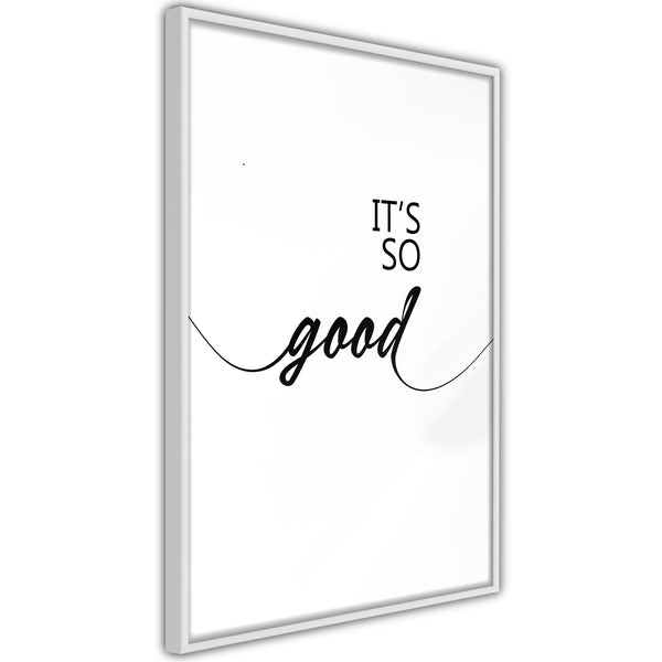 Poster - So Good  - wit