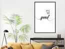 Poster - So Good  - zwart