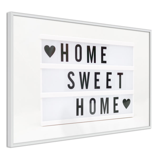 Poster - There is No Place Like Home  - wit