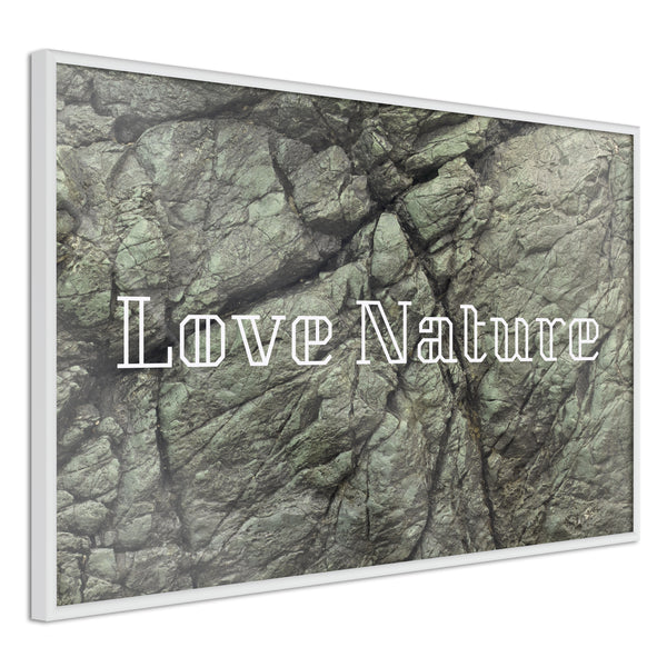 Poster - Nature  - wit