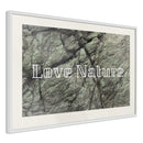 Poster - Nature  - wit passepartout