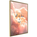 Poster - Present  - goud