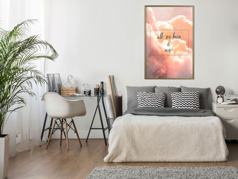 Poster - Present  - goud