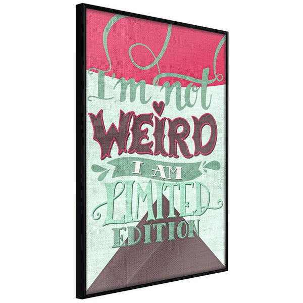 Poster - Limited Edition  - zwart