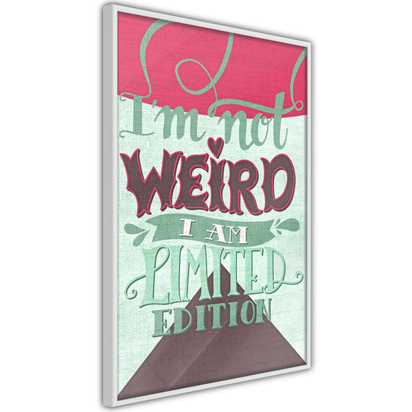 Poster - Limited Edition  - wit