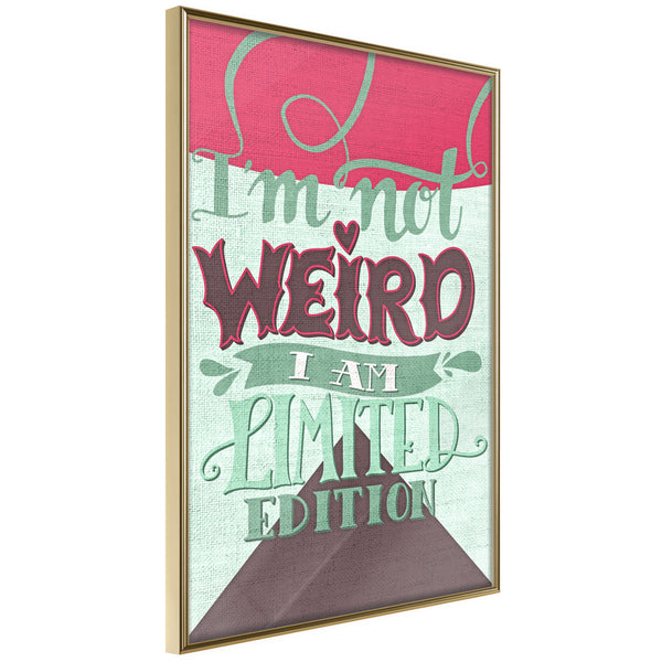 Poster - Limited Edition  - goud
