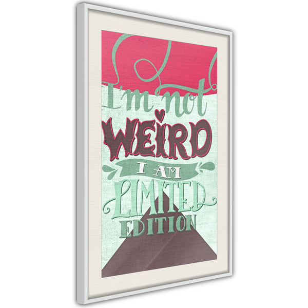Poster - Limited Edition  - wit passepartout
