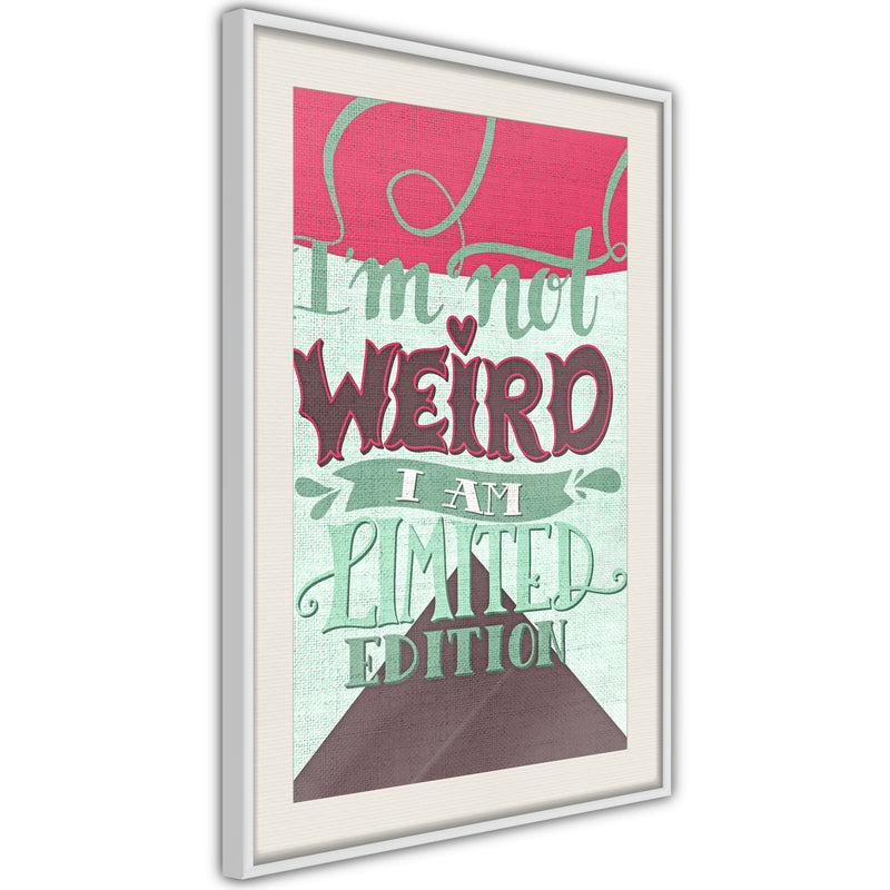Poster - Limited Edition  - wit passepartout