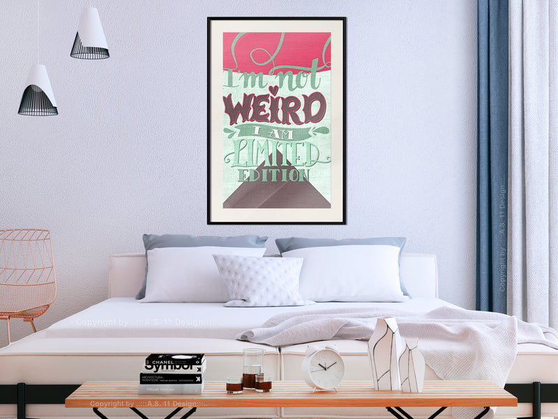 Poster - Limited Edition  - zwart passepartout