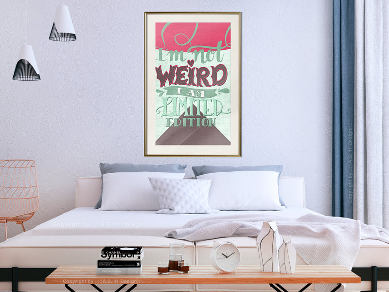 Poster - Limited Edition  - goud passepartout