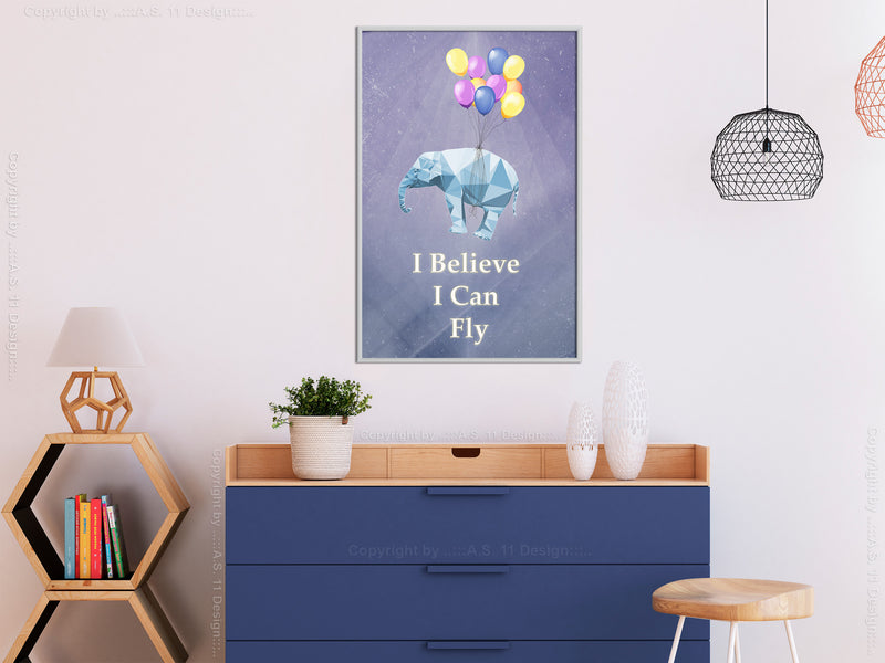 Poster - Against Gravity  - wit