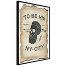 Poster - Hipster  - zwart