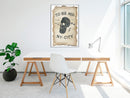 Poster - Hipster  - wit