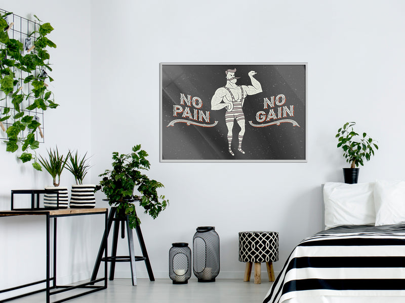 Poster - Athlete  - wit