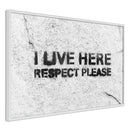Poster - Respect  - wit