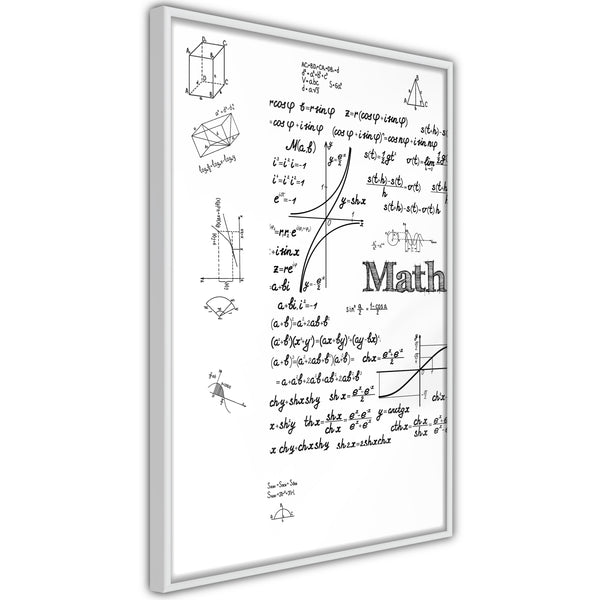 Poster - Math Formulas  - wit
