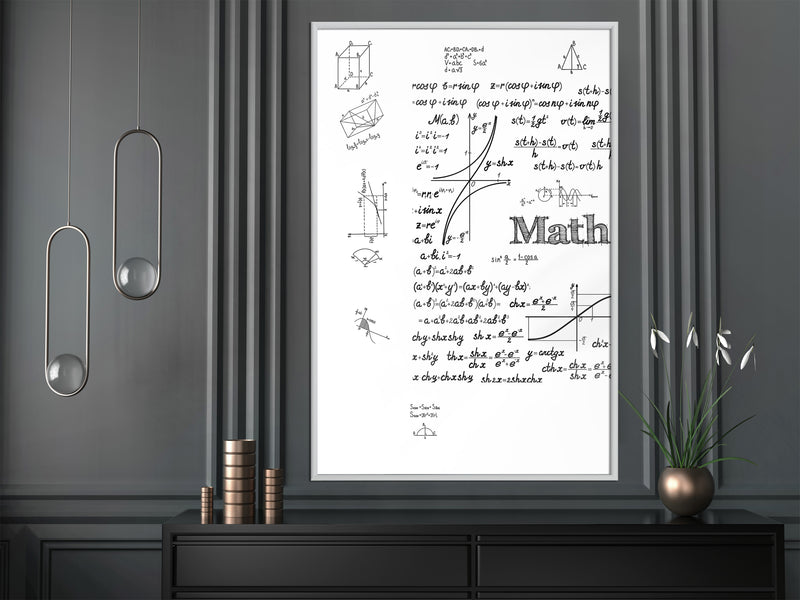 Poster - Math Formulas  - wit