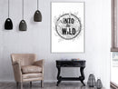 Poster - Connect with Nature  - wit