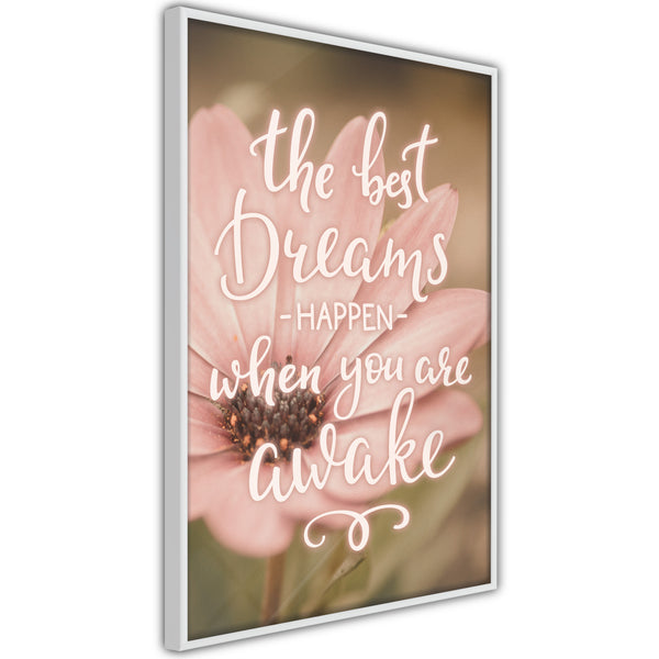 Poster - The Best Dreams  - wit