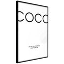 Poster - I Am Fashion  - zwart
