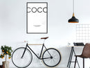 Poster - I Am Fashion  - zwart
