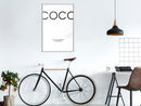 Poster - I Am Fashion  - wit