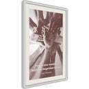 Poster - Hands  - wit passepartout