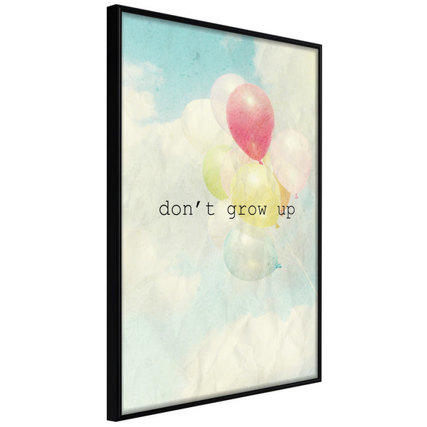 Poster - Inner Child  - zwart