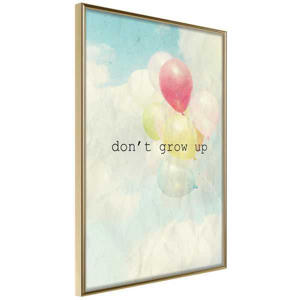 Poster - Inner Child  - goud
