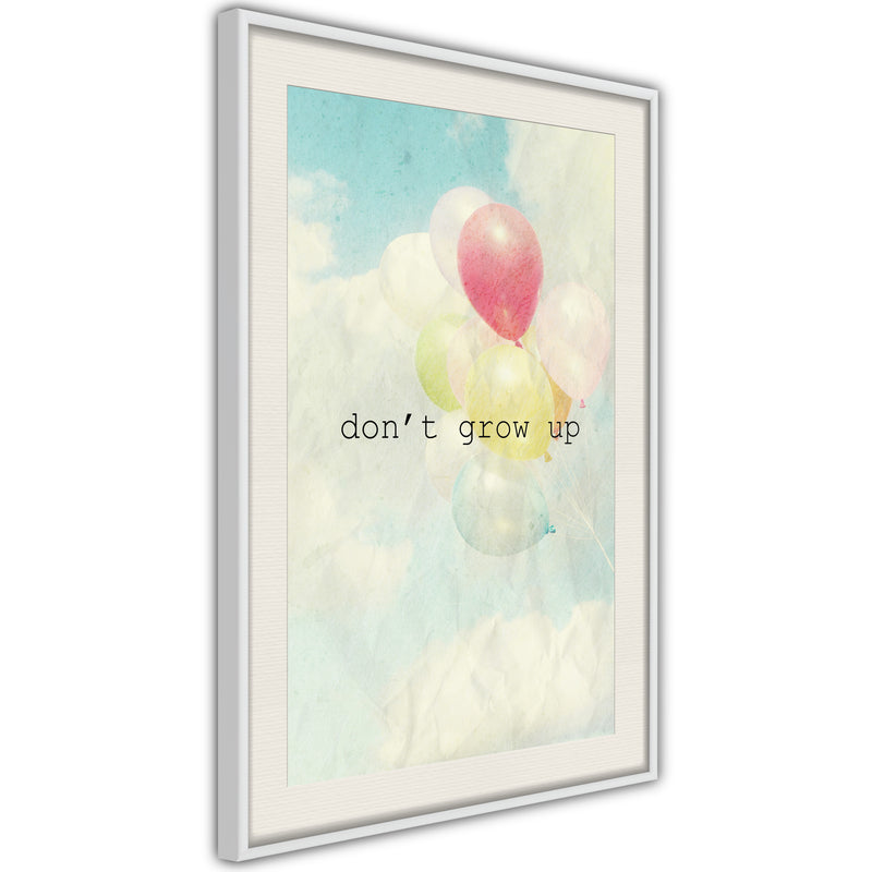 Poster - Inner Child  - wit passepartout