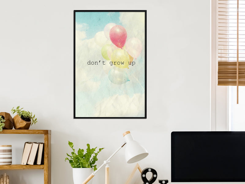 Poster - Inner Child  - zwart
