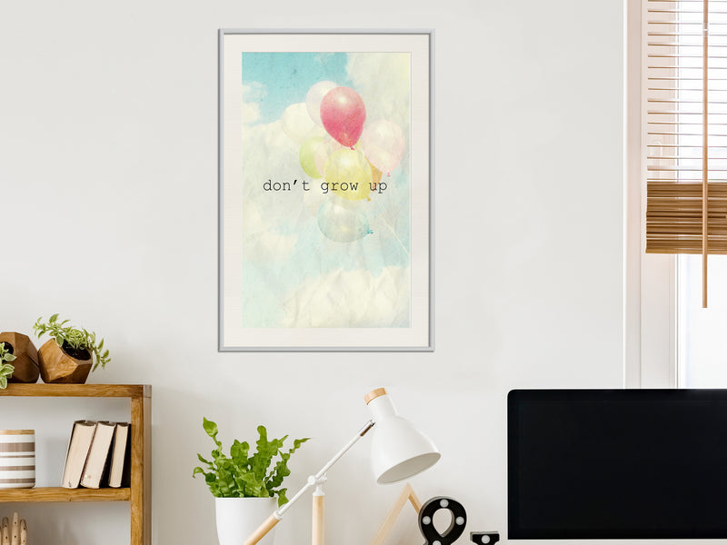 Poster - Inner Child  - wit passepartout