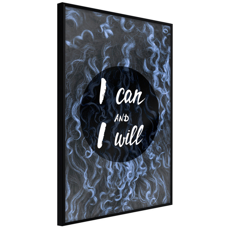 Poster - Decisiveness  - zwart