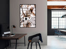 Poster - Family Home  - zwart