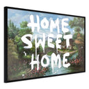 Poster - There's No Place Like Home  - zwart