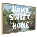Poster - There's No Place Like Home  - goud