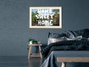 Poster - There's No Place Like Home  - goud passepartout