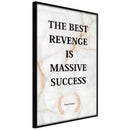 Poster - The Best Motivation  - zwart