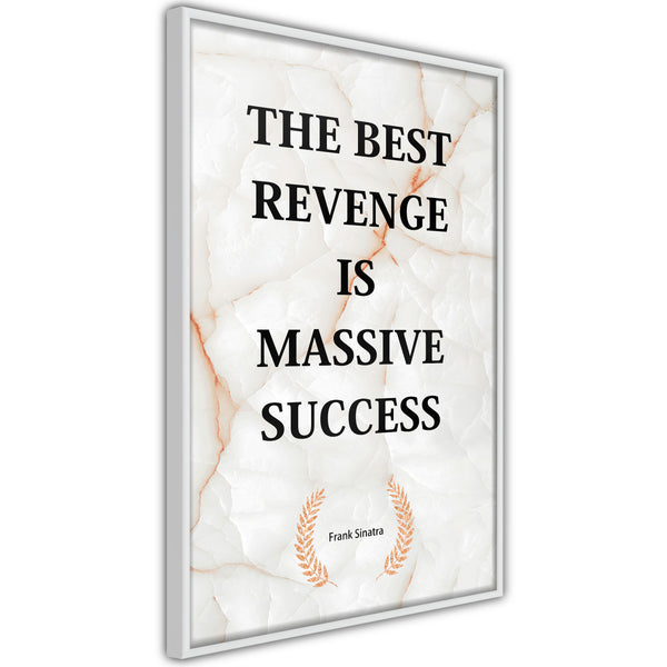 Poster - The Best Motivation  - wit