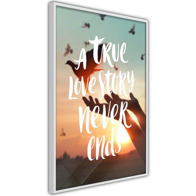 Poster - Love Story  - wit