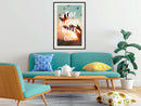 Poster - Love Story  - zwart passepartout