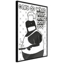 Poster - Follow Your Heart II  - zwart