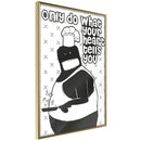 Poster - Follow Your Heart II  - goud