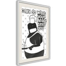 Poster - Follow Your Heart II  - wit passepartout