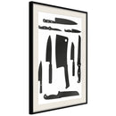 Poster - Chef's Must-Have   - zwart passepartout